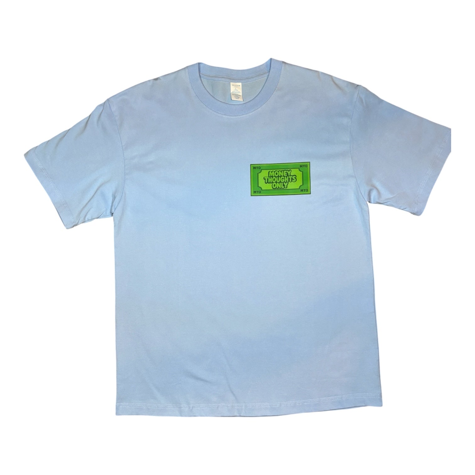 Light blue t- shirt